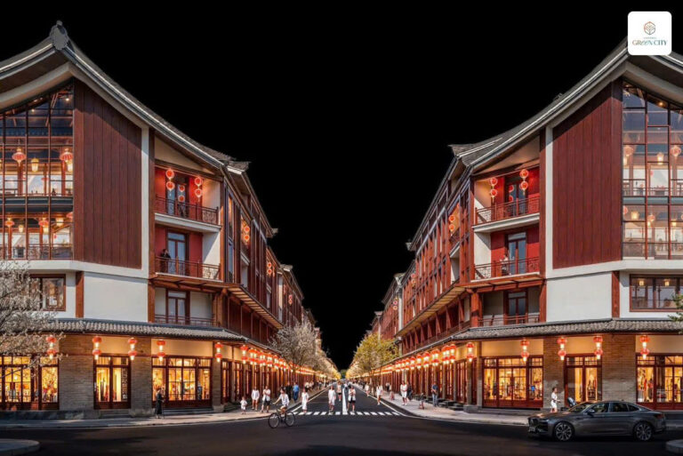 pho thuong mai trung hoa the forest vinhomes long an